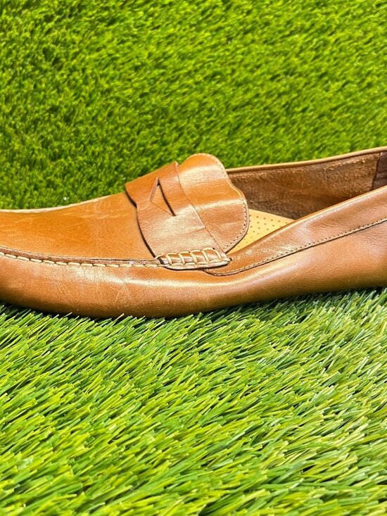 Cole Haan Howland Mens Size 11 Brown Casual Leather Slip-On SPenny Loafers hoes main image 7